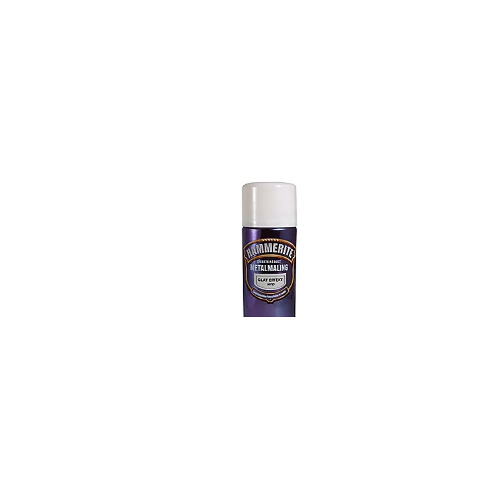 Produktbild för Hammerite spray med slät effekt – Exklusiv skatt. Vit 400 ml