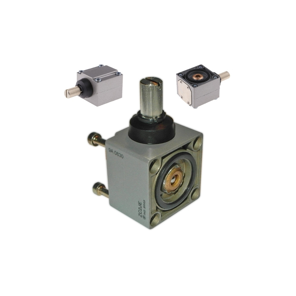 Produktbild för Schneider Electric ZC2JE01, Limit switch head, Grå, Metall,...