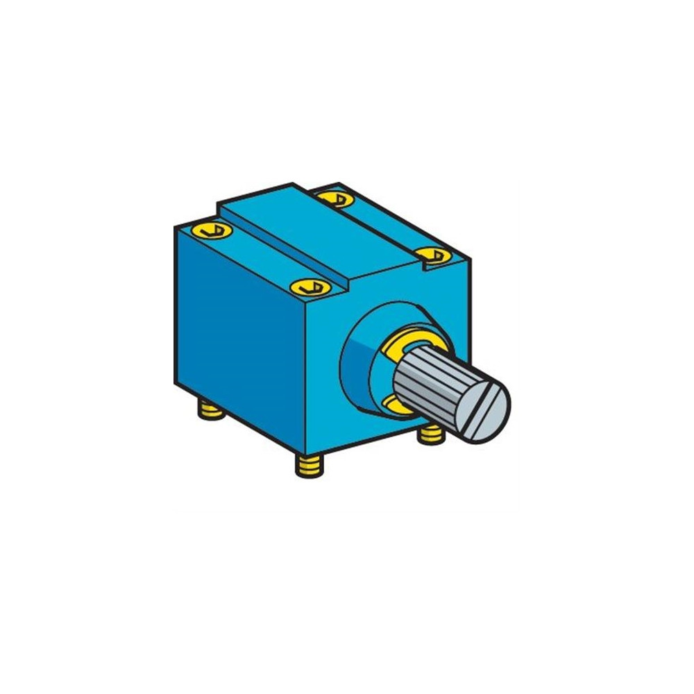 Produktbild för Schneider Electric ZC2JE01, Limit switch head, Grå, Metall,...