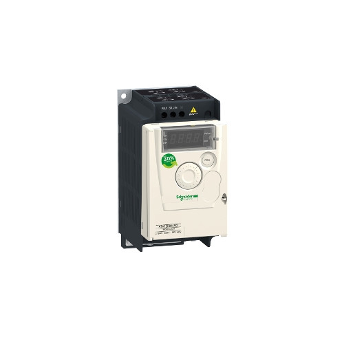 SCHNEIDER ELECTRIC Schneider Electric ATV12H037M2, Svart, Vit, 200-240 V, 50-60...