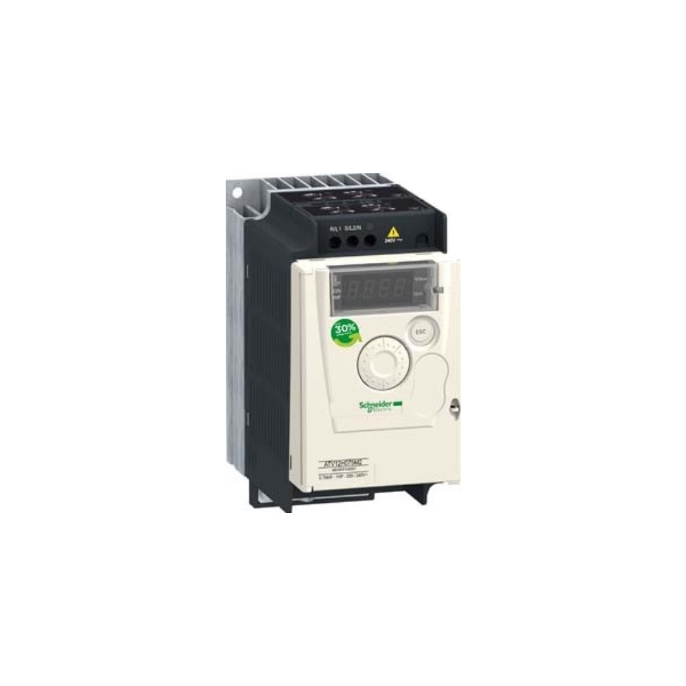 Produktbild för Schneider Electric ATV12H037M2, Svart, Vit, 200-240 V, 50-60...