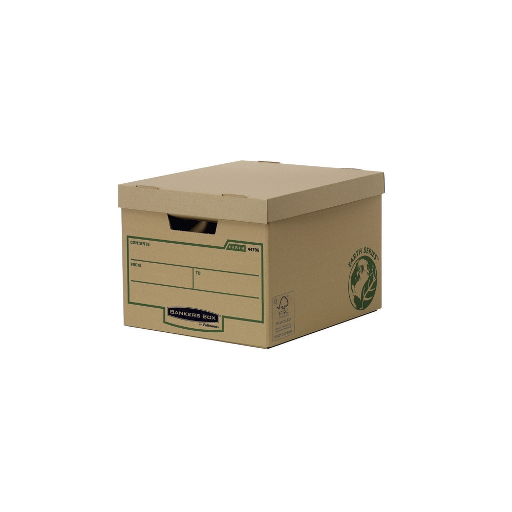 Produktbild för Arkivbox Bankers Box Earth Series 33,5 cm, förpackning med 1...