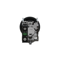 Produktbild för Schneider Electric XB4, Knapp, Svart, IP66, IK06, Klass I, 1...