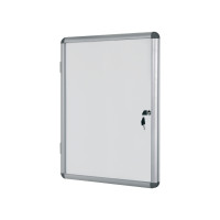 Produktbild för Opslagsskab glasskab Bi-Office med whiteboard til 9 x A4 ark