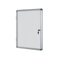 Produktbild för Opslagsskab glasskab Bi-Office med whiteboard til 9 x A4 ark