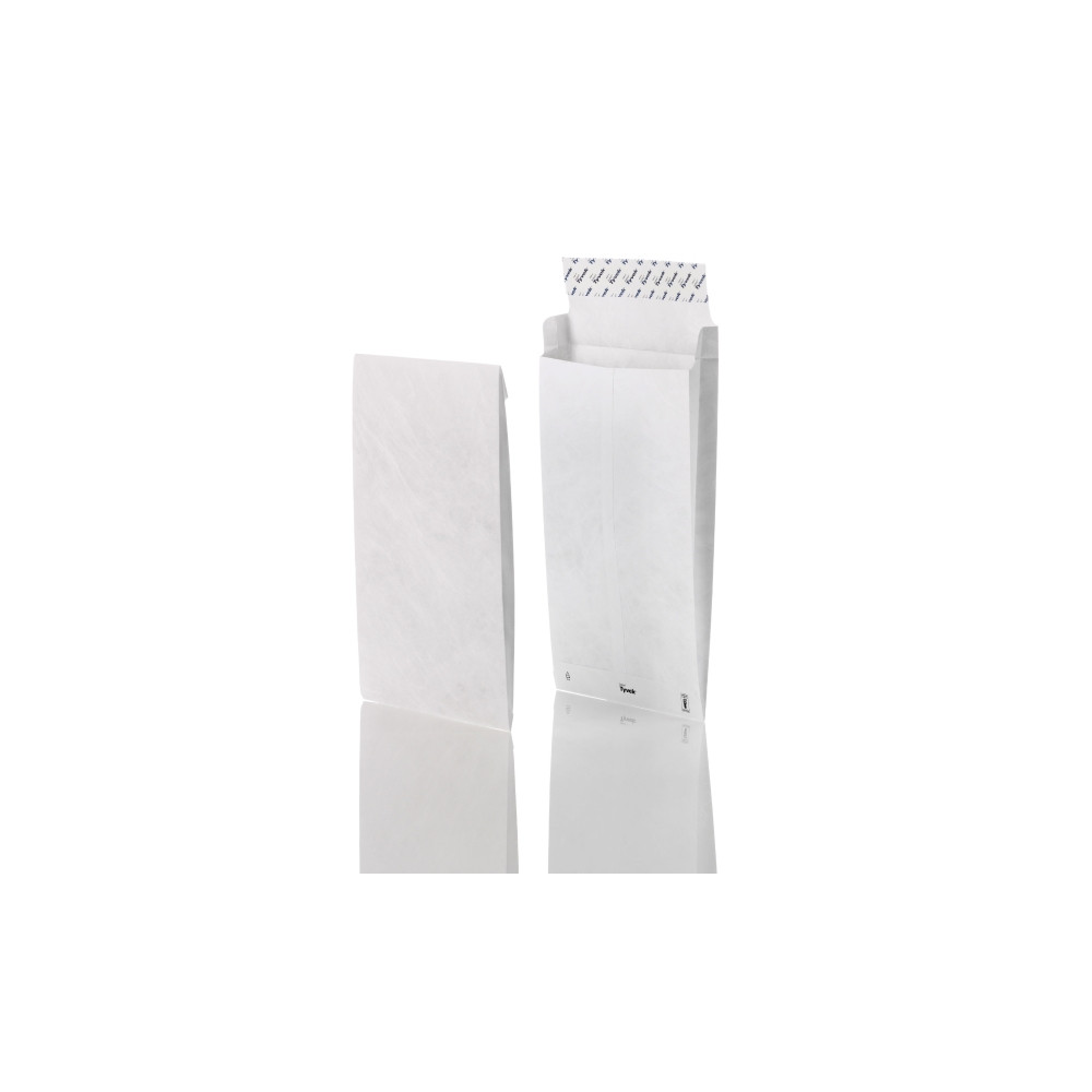Produktbild för BONG Tyvek D4 - kuvert - 250 x 381 mm - öppen ände - vit - paket med 100