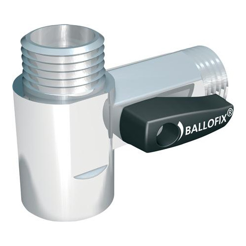 BROEN BROEN Ballofix mellanstycke 1/2" med backventil och enkel av...