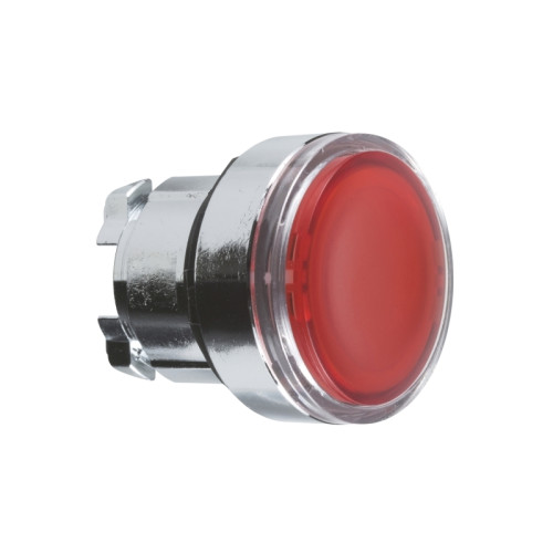 SCHNEIDER ELECTRIC Schneider Electric ZB4BA48, Knapp, Krom, Röd, Metall, IP66,...