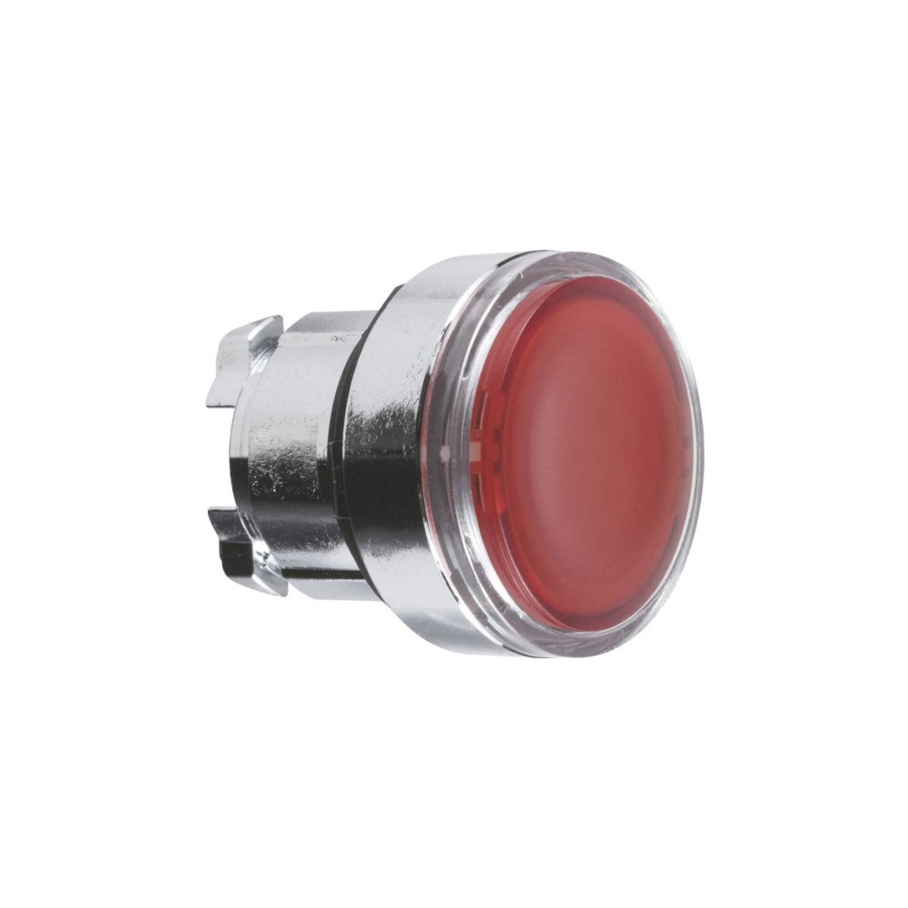 Produktbild för Schneider Electric ZB4BA48, Knapp, Krom, Röd, Metall, IP66,...