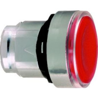 Produktbild för Schneider Electric ZB4BA48, Knapp, Krom, Röd, Metall, IP66,...