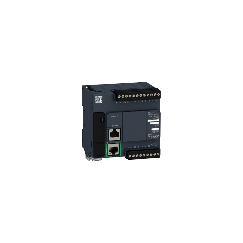 Produktbild för Schneider Electric TM221CE16T, IP20, -10