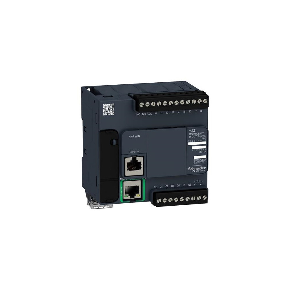 Produktbild för Schneider Electric TM221CE16T, IP20, -10
