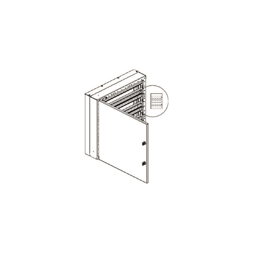Produktbild för CUBIC kopplings-/fördelningstavla CU-mini 3x4 moduler 135 DI...