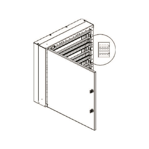 CUBIC CUBIC kopplings-/fördelningstavla CU-mini 3x4 moduler 135 DI...