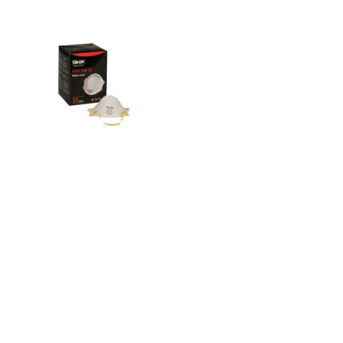 Solar Plus Dammfiltermask utan ventilation FFP1NR D (levereras i förpac...