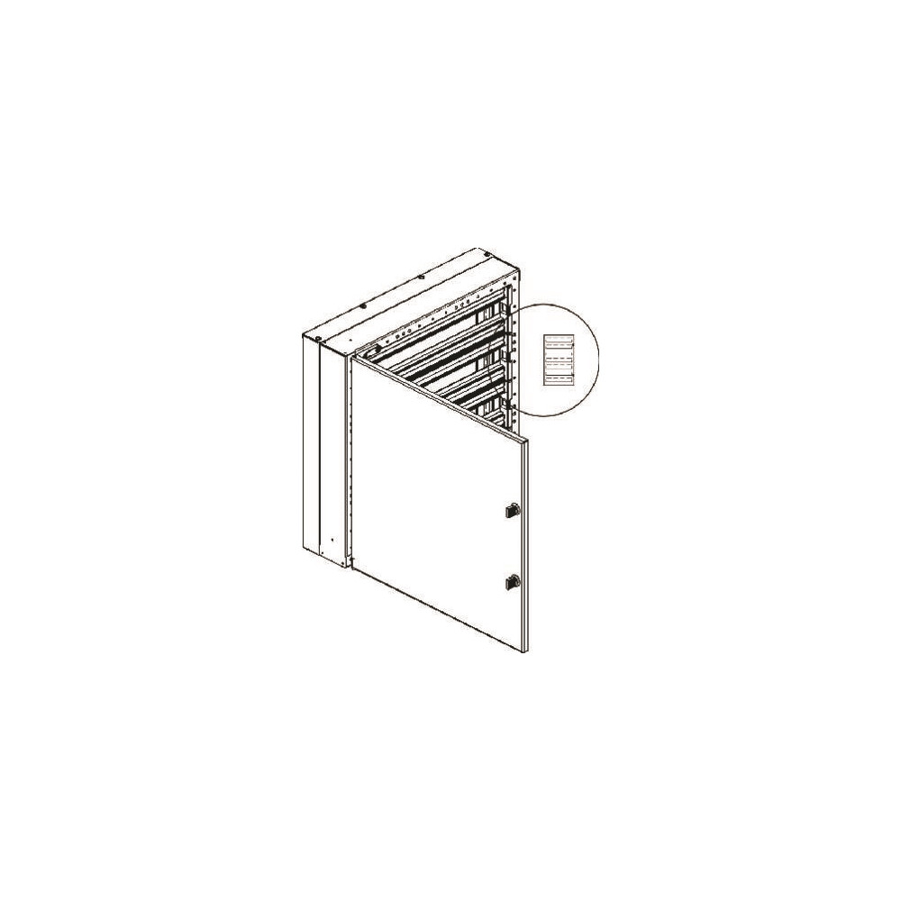 Produktbild för CUBIC fördelartavla CU-mini 3x5 moduler 189 DIN-moduler 572x...