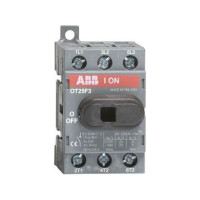 Produktbild för ABB OT25F3, 3P, Kabel, Sort, IEC 60947-3 / UL 508 / CSA C22....