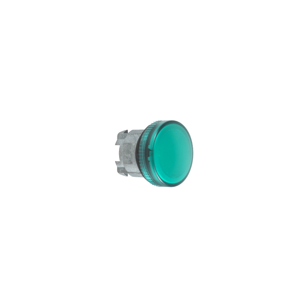 Produktbild för Schneider Electric ZB4, Knapp, Grön, BA 9s, IP66, IK06, Klas...