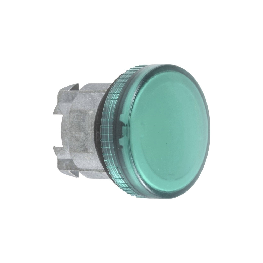 Produktbild för Schneider Electric ZB4, Knapp, Grön, BA 9s, IP66, IK06, Klas...
