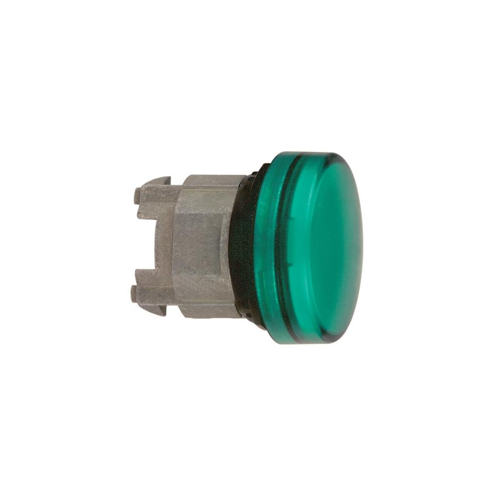 Produktbild för Schneider Electric ZB4, Knapp, Grön, BA 9s, IP66, IK06, Klas...