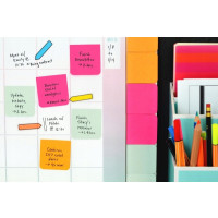 Produktbild för Post-it Super Sticky Large Notes Carnival, linjerede, 101x 1...