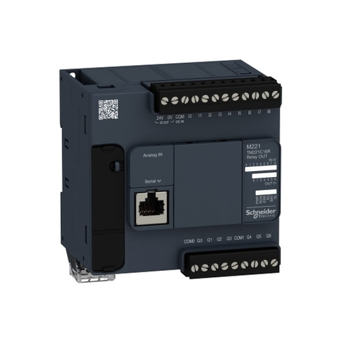 SCHNEIDER ELECTRIC Schneider Electric TM221C16R, IP20, 50