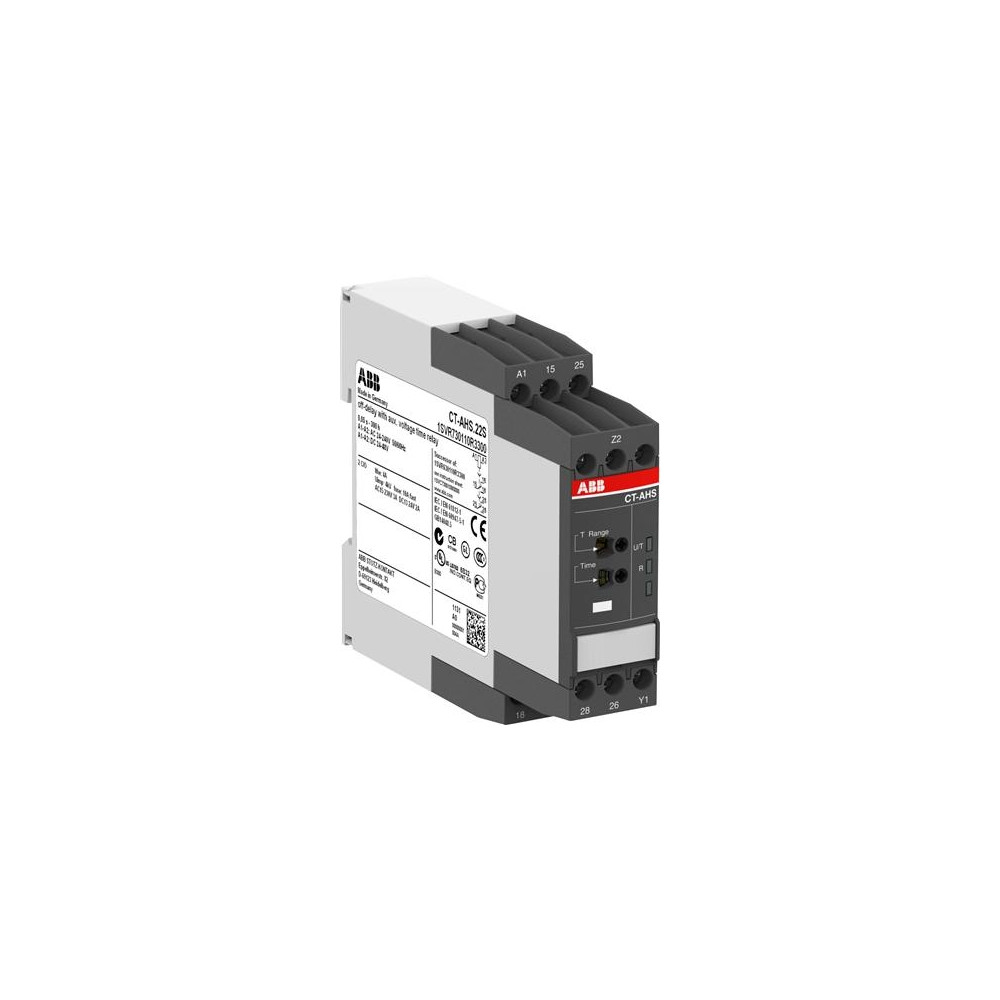 Produktbild för ABB CT-AHS.22S, Fördröjningsrelä, 22,5 x 85,6 x 103,7 mm, 13...