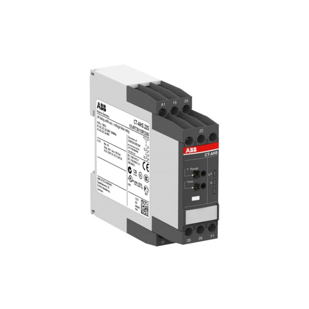 Produktbild för ABB CT-AHS.22S, Fördröjningsrelä, 22,5 x 85,6 x 103,7 mm, 13...