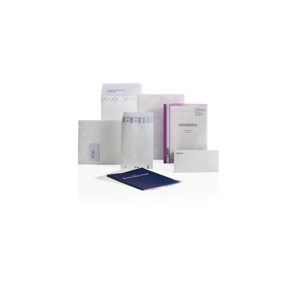 Produktbild för Tyvek expanderkuvert B4, v-bund, 250 x 330 x 38 mm, 50 st/fp
