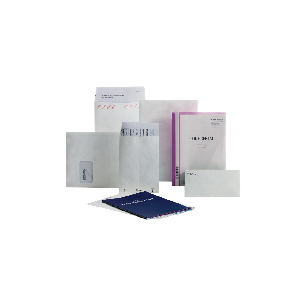 Produktbild för Tyvek expanderkuvert B4, v-bund, 250 x 330 x 38 mm, 50 st/fp