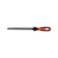 Produktbild för Bahco ERGO 1-210-10-2-2, Fil, Halvrund fil, Dubbelgradig, Pl...