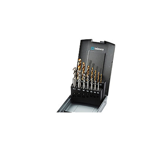 thürmer tools HSSE spiralgängtapp och borr M3-12