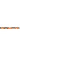 Produktbild för Bahco 466-600-M, 0,6 m, Orange, 0,5 mm/m, Gjuten aluminium,...