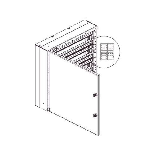 CUBIC CUBIC fördelningstavla CU-mini 4x5 moduler, 224 DIN-moduler...