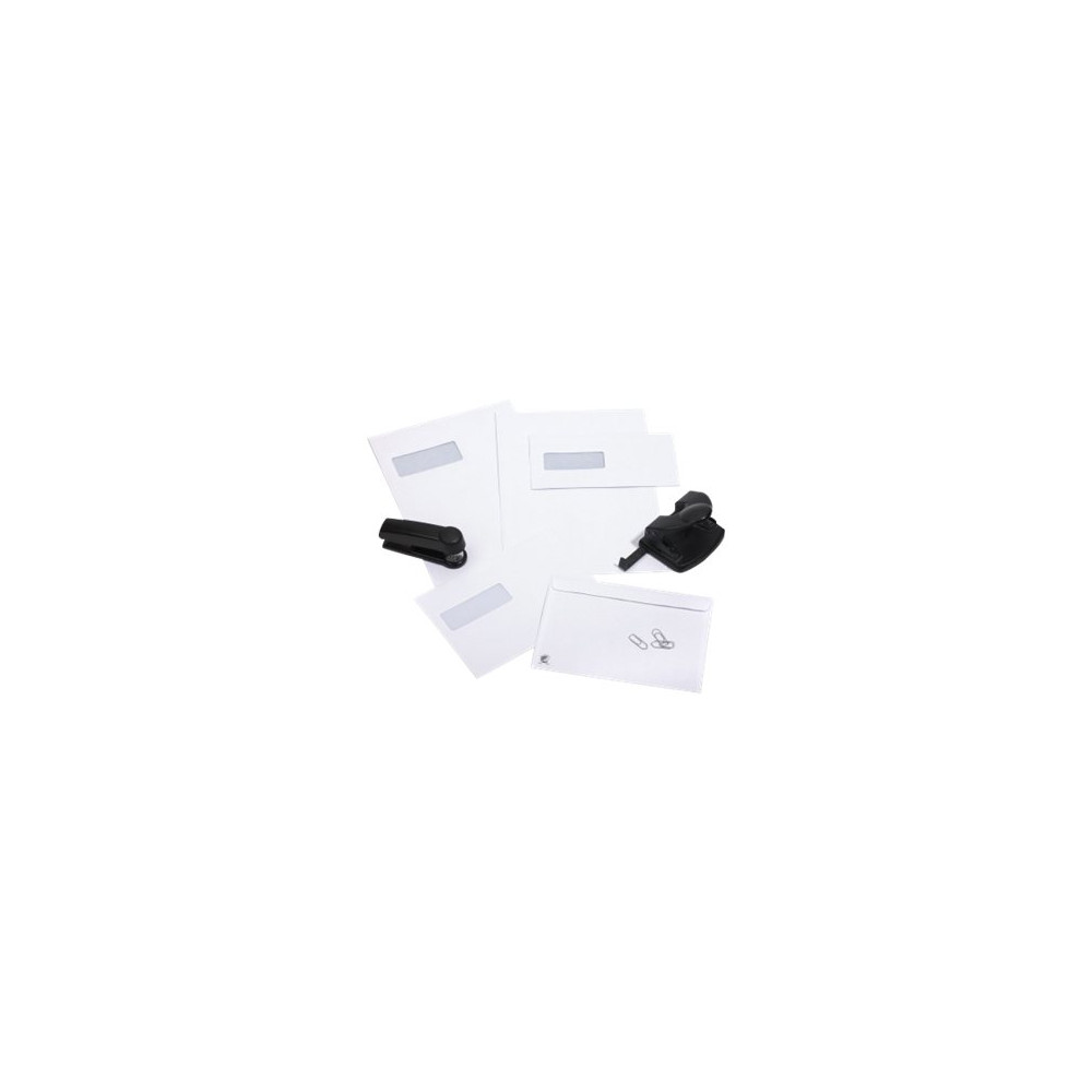 Produktbild för BONG Mailman - kuvert - International C4 (229 x 324 mm) - öppen ände - vit - paket med 500