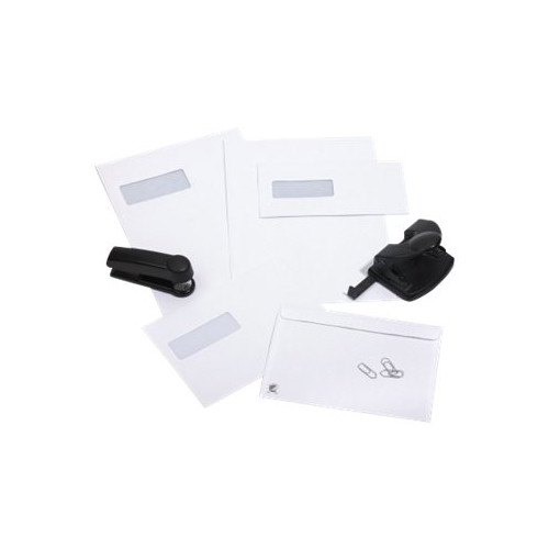 BONG BONG Mailman - kuvert - International C4 (229 x 324 mm) - öppen ände - vit - paket med 500