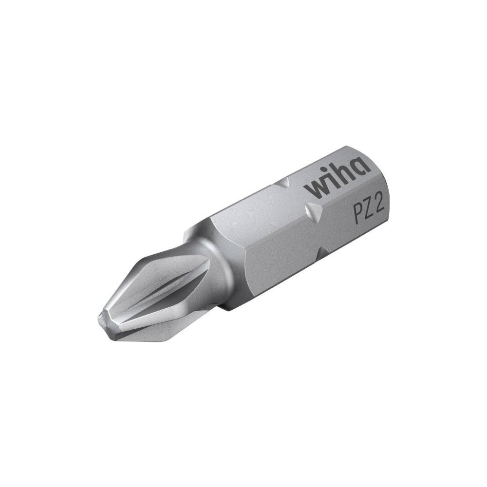 Produktbild för Wiha 07860 Korsklippsbit PZ 2 Krom-vanadiumstål Härdat C 6.3...