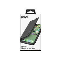 Produktbild för SBS TEBKLITEIP1567PK, Plånbok, Apple, iPhone 15 Pro Max, 17...