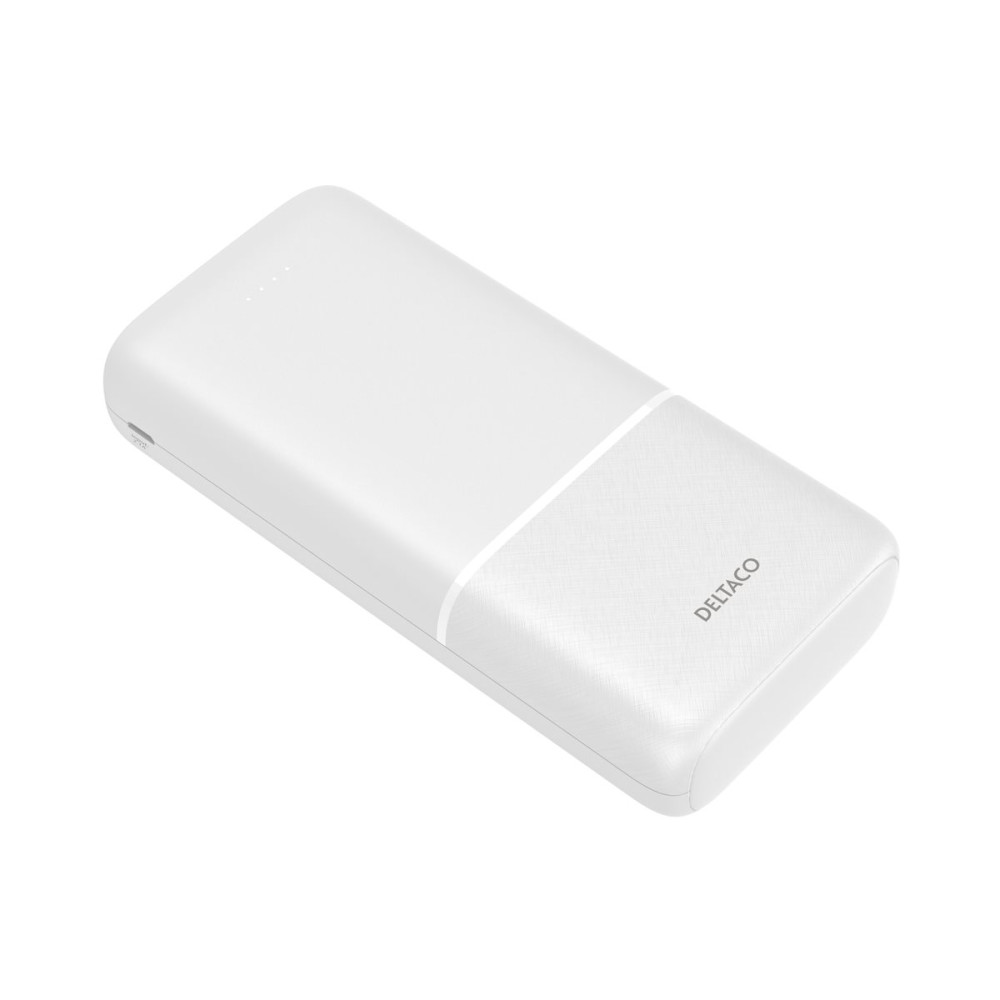 Produktbild för DELTACO power bank - Li-pol - 2 x USB, USB-C - 10.5 Watt