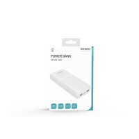 Produktbild för DELTACO power bank - Li-pol - 2 x USB, USB-C - 10.5 Watt