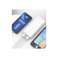 Produktbild för DELTACO power bank - Li-pol - 2 x USB, USB-C - 10.5 Watt