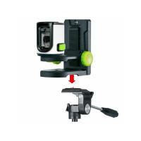 Produktbild för Laserliner 081.081E, 40 m, 0,5 mm/m, 3°, 515 nm, Grön, 515 n...