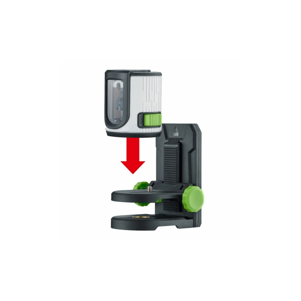 Produktbild för Laserliner 081.081E, 40 m, 0,5 mm/m, 3°, 515 nm, Grön, 515 n...