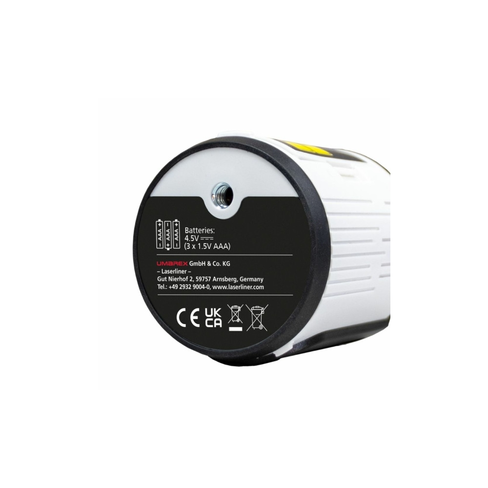 Produktbild för Laserliner 081.081E, 40 m, 0,5 mm/m, 3°, 515 nm, Grön, 515 n...