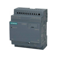 Produktbild för Siemens 6ED1052-2MD08-0BA2 PLC-styringsmodul 12 V/DC, 24 V/D...