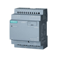 Produktbild för Siemens 6ED1052-2MD08-0BA2 PLC-styringsmodul 12 V/DC, 24 V/D...