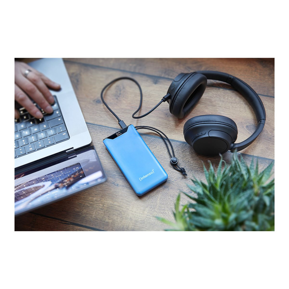 Produktbild för Intenso F10000 power bank - Li-pol - USB-C, USB typ A - 20 Watt