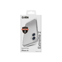 Produktbild för SBS TEUNBKEX2IP1661, Mobilskal, Apple, iPhone 16, 16,5 cm (6...