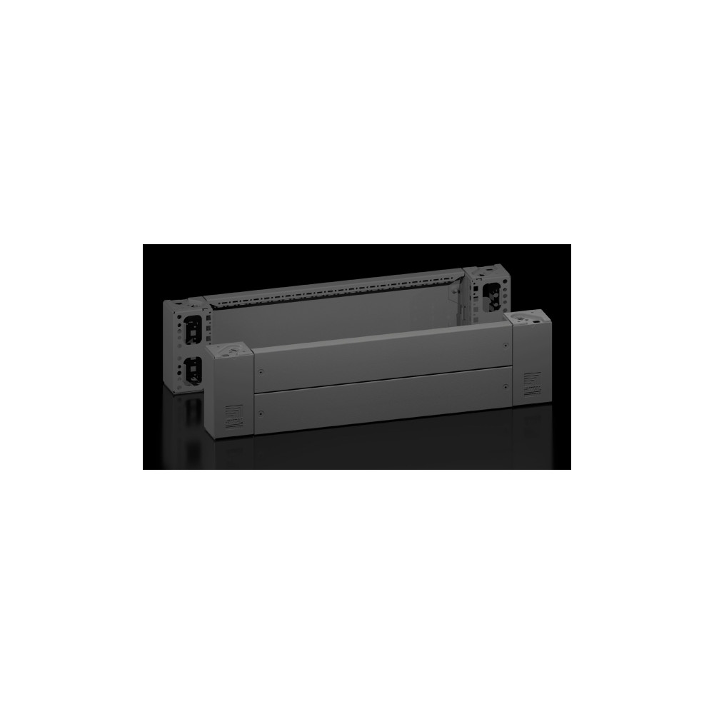 Produktbild för Rittal VX 8660.023, Hörndel, Svart, Stål, 200 mm, 8,28 kg, 2...