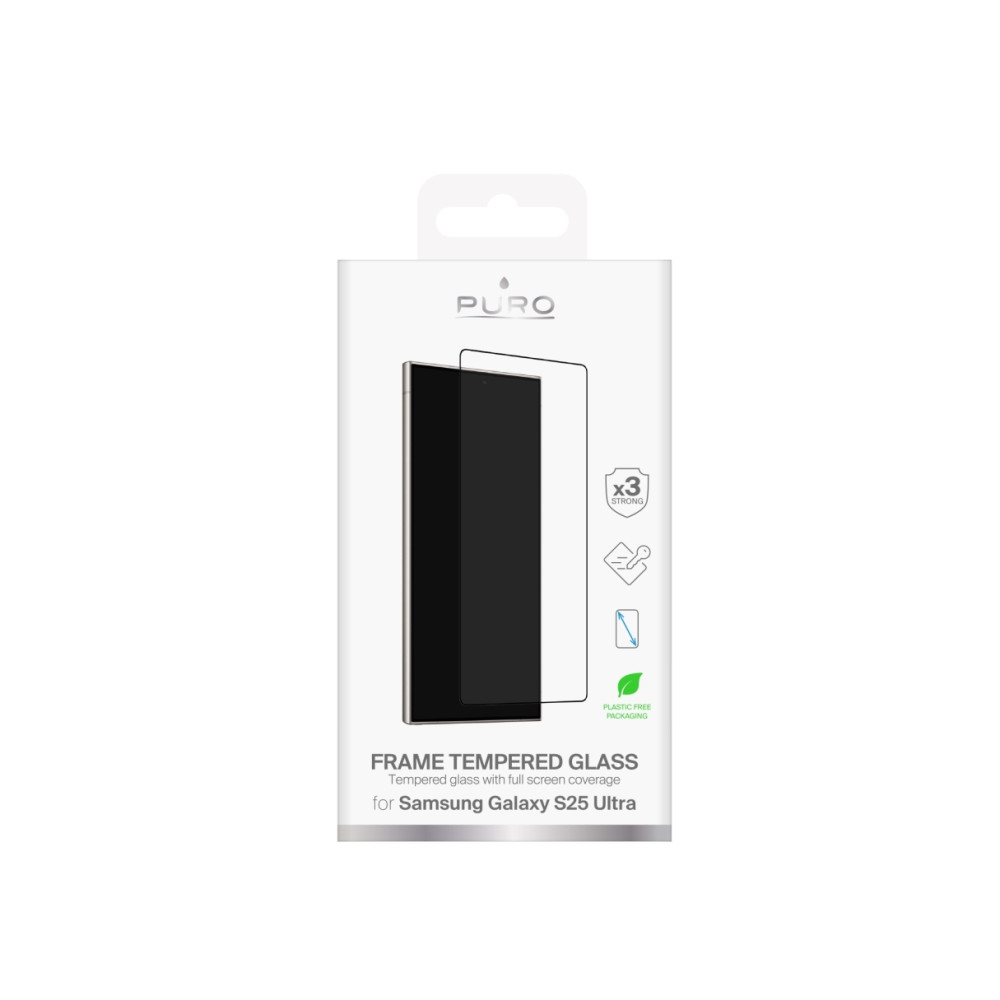 Produktbild för PURO PUSDGFRS25USGBLK, Samsung, Galaxy S25 Ultra, Stötskydda...